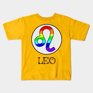 ZODIAC PRIDE LEO Kids T-Shirt